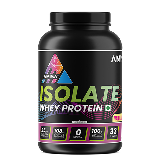 Vanilla Flavour Isolate Whey Protein Dosage Form: Powder