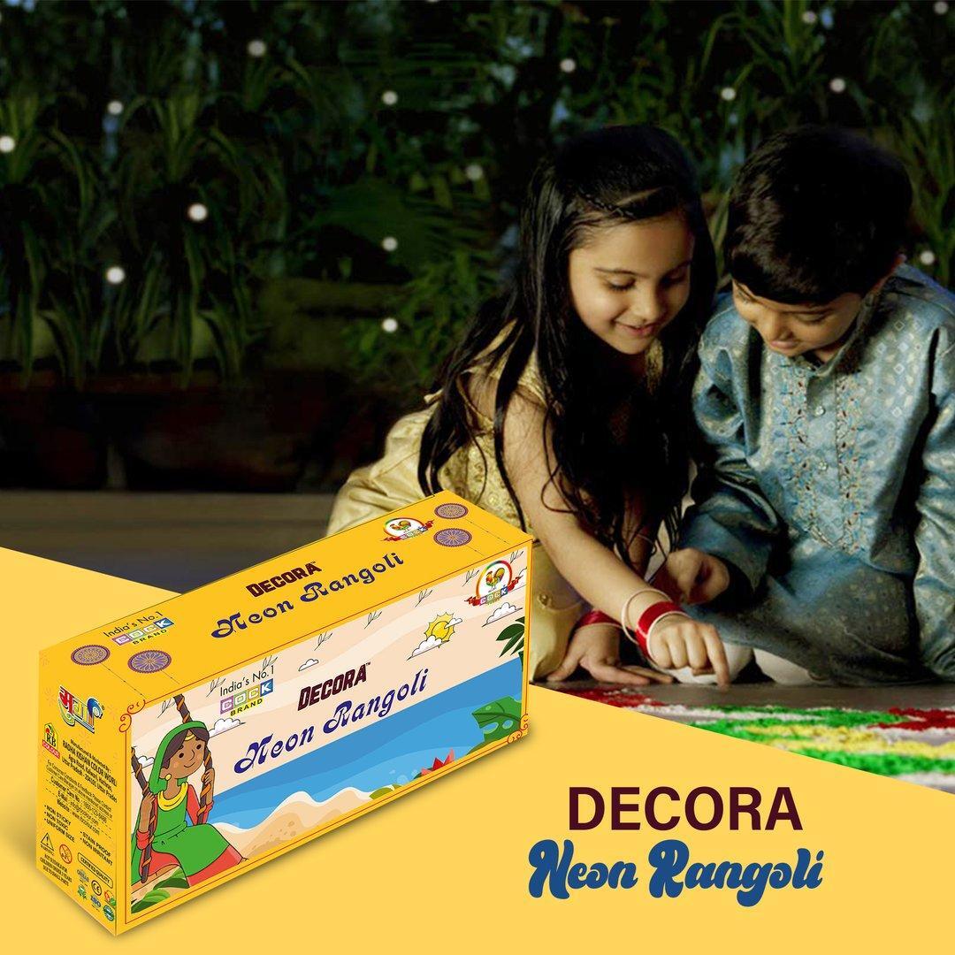 Decora Rangoli Neon - Color: Multicolor