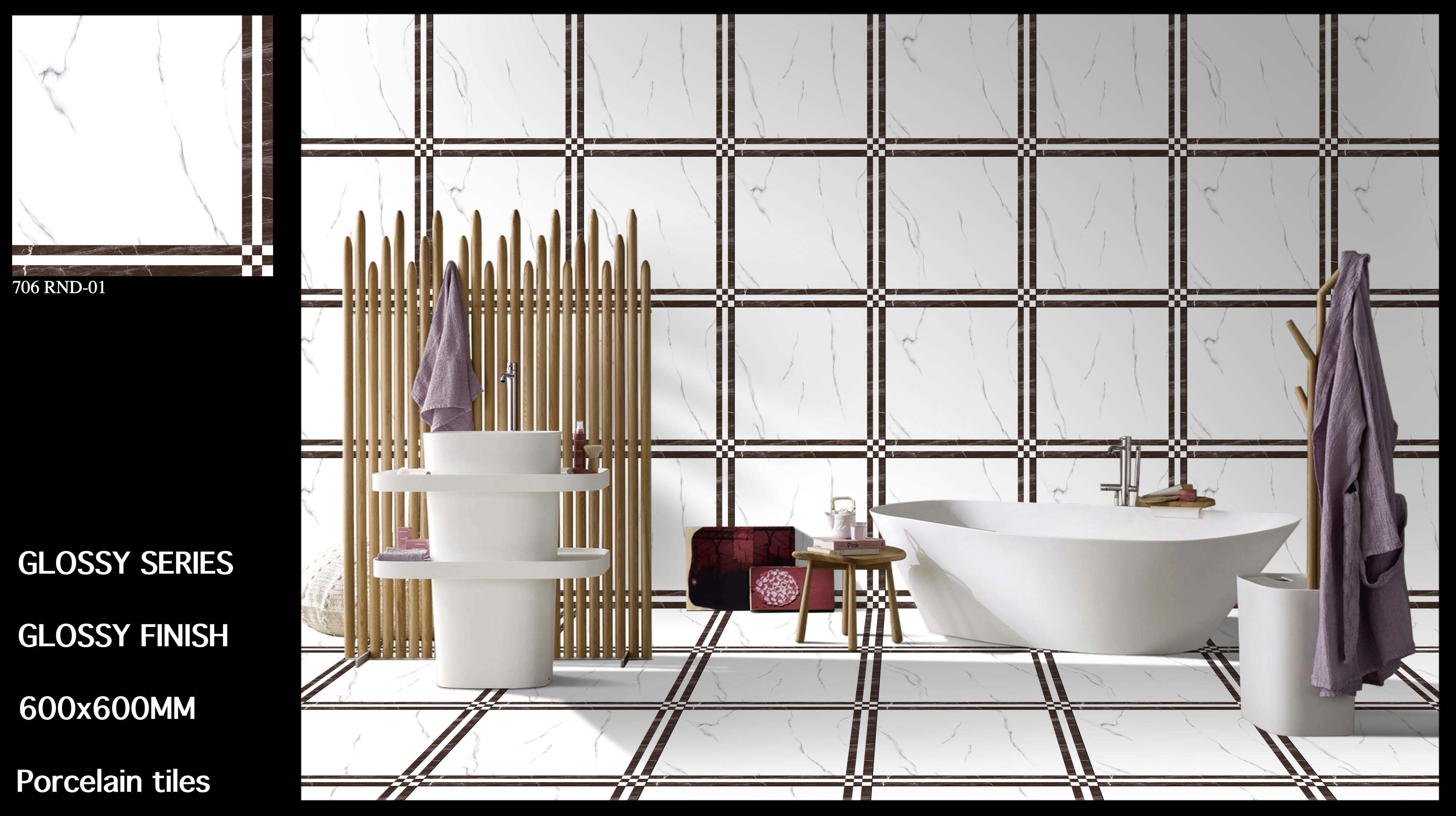 2x2 Glossy Porcelain Tiles
