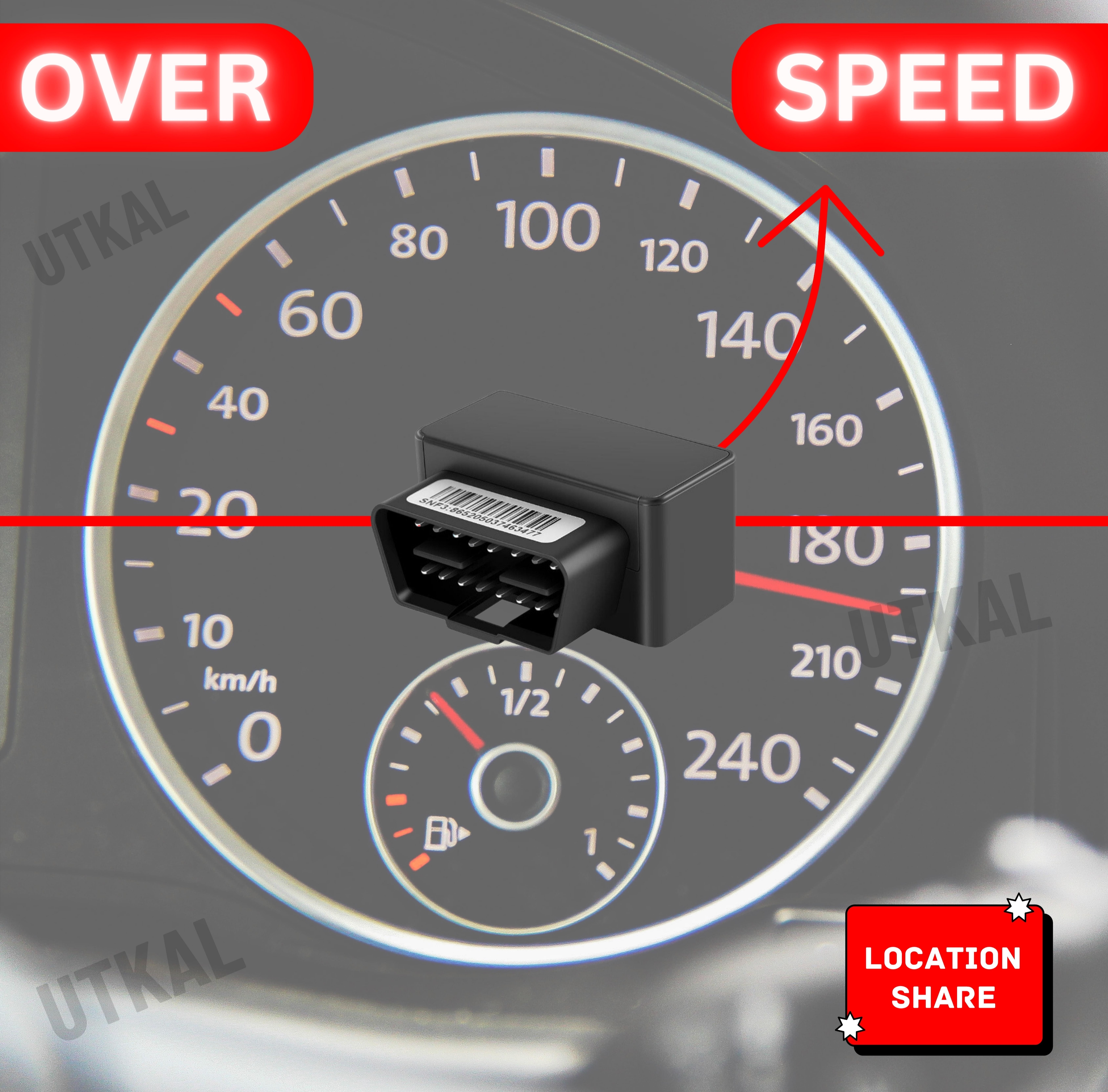Utkal Obd Gps Tracker Gps Accuracy: High