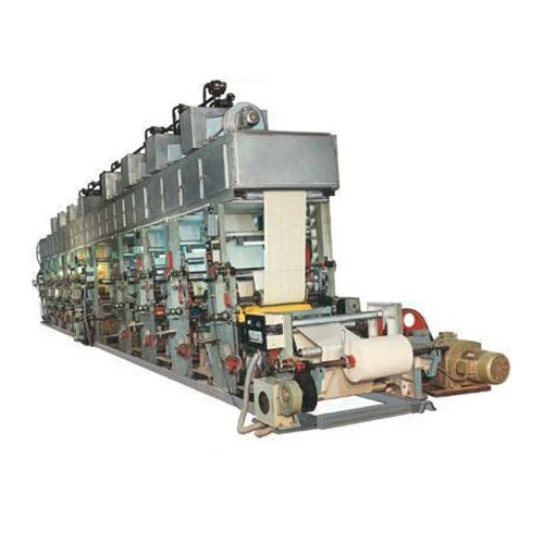 Semi-automatic High Speed Rotogravure Printing Machine
