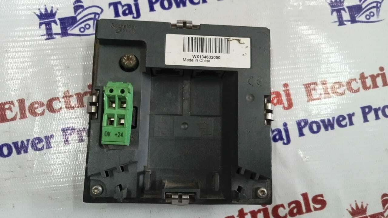 Schneider Wx134632050 Hmi - Led Alarm Indicator With Lcd Screen, Navigation Keys, Dual Rj45 Ulp Ports, 24 Vdc Power Supply Terminal Block