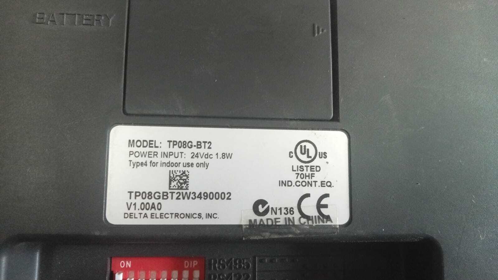 Delta Tp08g-bt2 Hmi