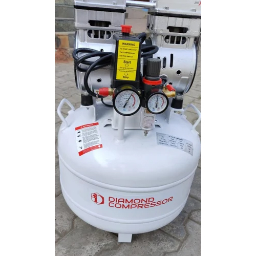 1 Hp Air Compressor - Color: White
