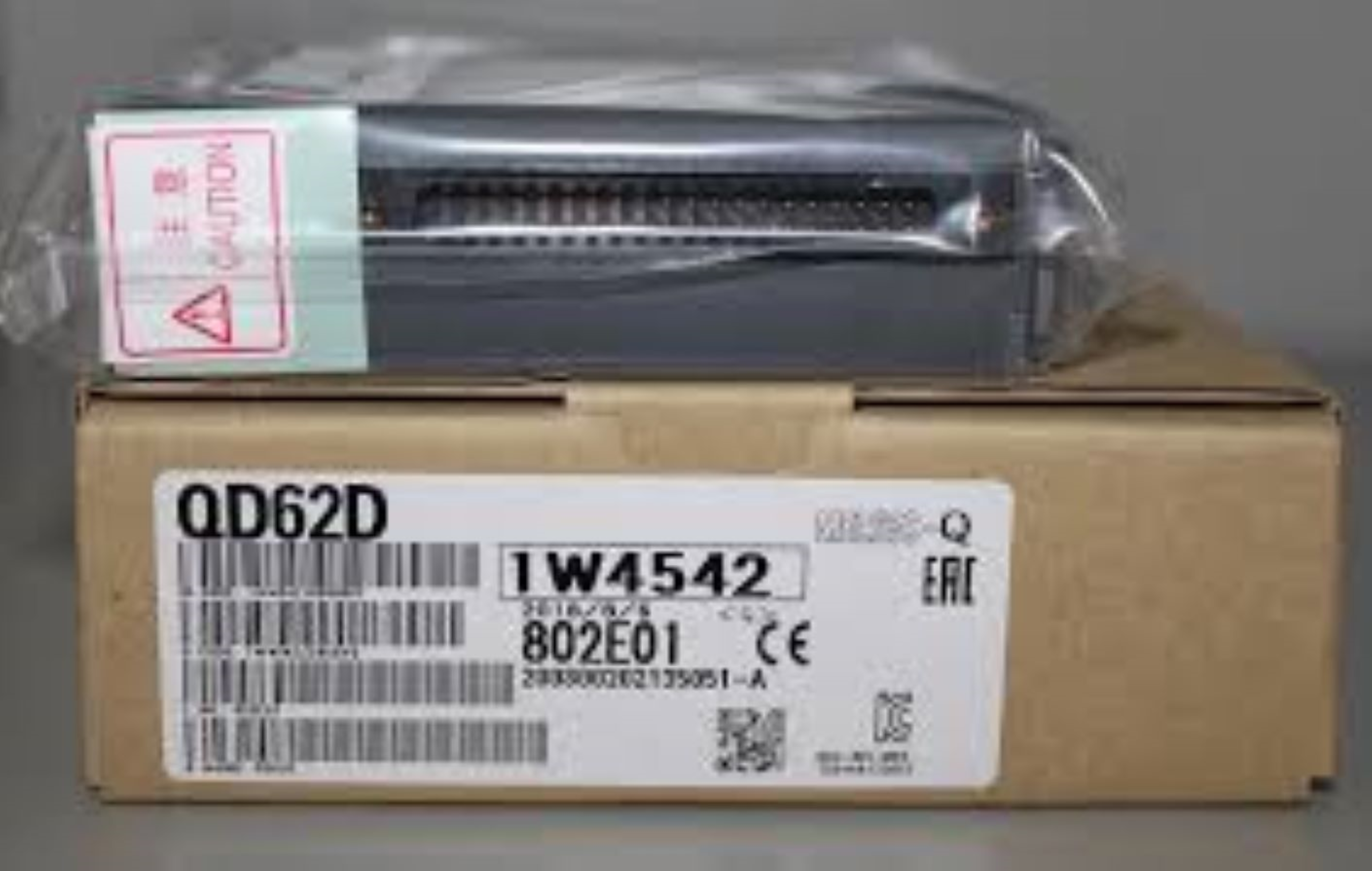 Qd62d - High-speed Counter Module | 2 Digital Inputs (500khz), 1 Digital Output, 27.4mm Width, 0.38a Current Consumption, Compact Design