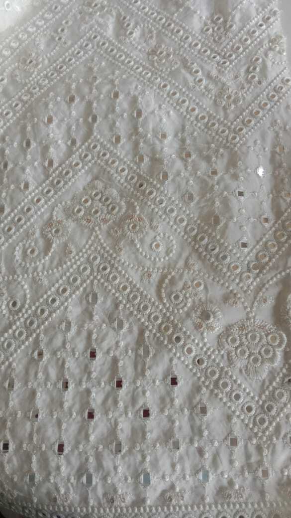 Raw Silk Silfi Work - Color: Multicolor