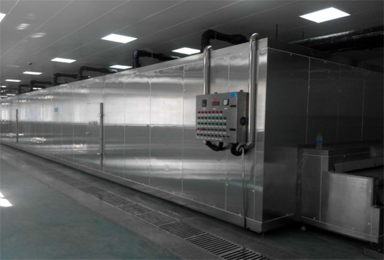 High Efficiency Iqf Quick Freezing Tunnel - Stainless Steel, 14000x3200x2300mm, 500kg/h Capacity | Haccp Compliant, Automatic Operation, Adjustable Air Deflector, Low Noise Fan