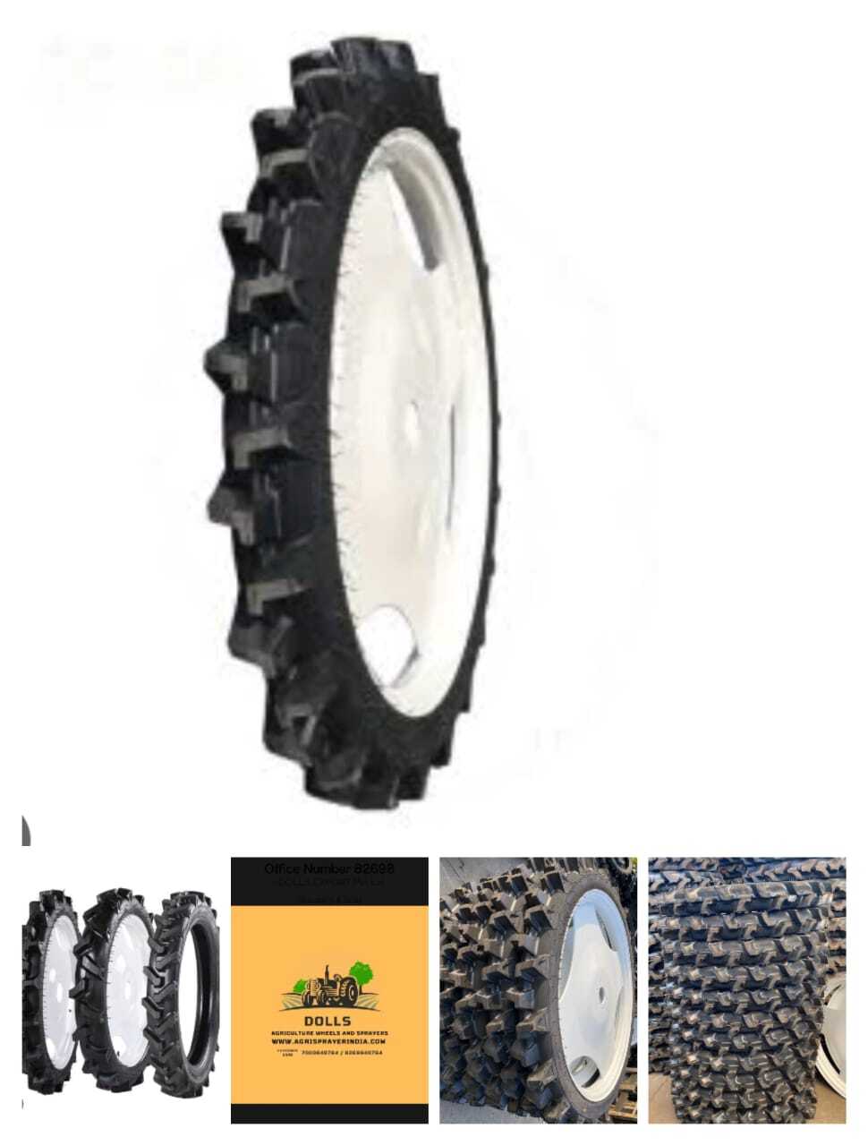 Tractor Tyer Wheel - Capacity: 500 Kg/day