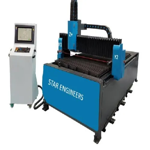 Table Type Cnc Plasma Cutting Machine - Metal, Blue | Automatic Drive, Human Machine Interface, Warranty Included