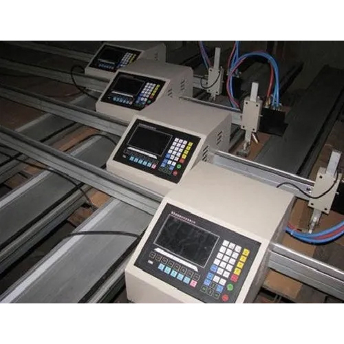 White Portable Cnc Gas Cutting Machine