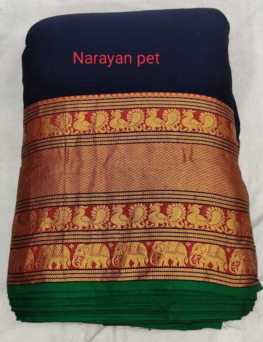Cotton Nayan Pattu - Color: Multicolor