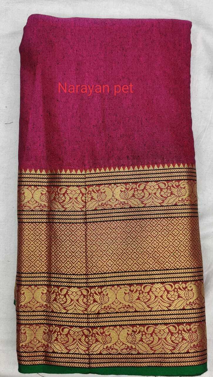 Cotton Nayan Pattu - Color: Multicolor