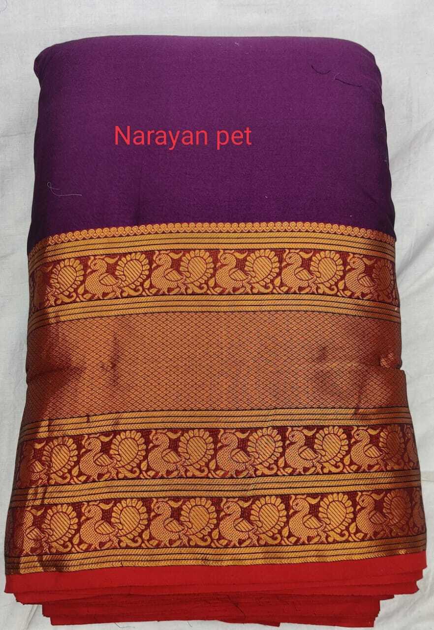 Cotton Nayan Pattu - Color: Multicolor