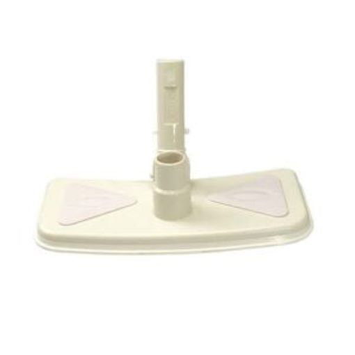 Ss Vacuum Head - Stainless Steel White/blue Color | Four-wheel Design For Efficient Pool Cleaning