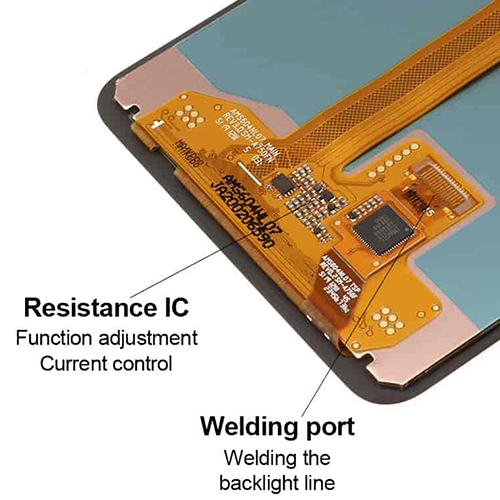 Samsung A7 Mobile Lcd Screen Body Material: Plastic