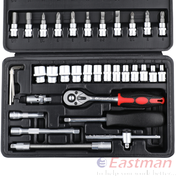 Eastman Sq Drive Socket Set E-2260
