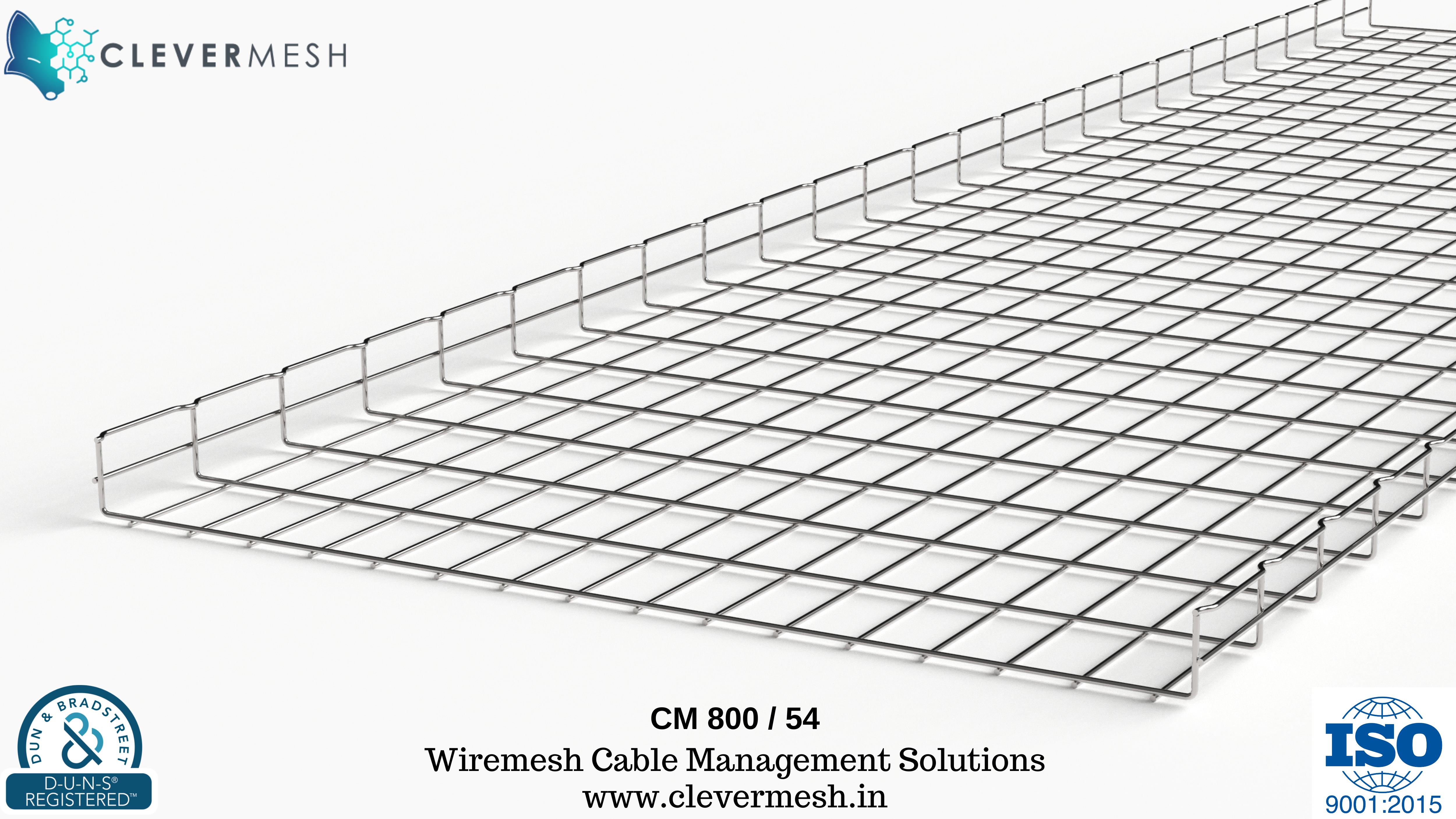 Ss304 Wiremesh Cable Trays - Stainless Steel Electropolished, 4/5/6mm Thickness, Standard Length 2.5/3m, Silver Finish | Durable Wire Mesh Design