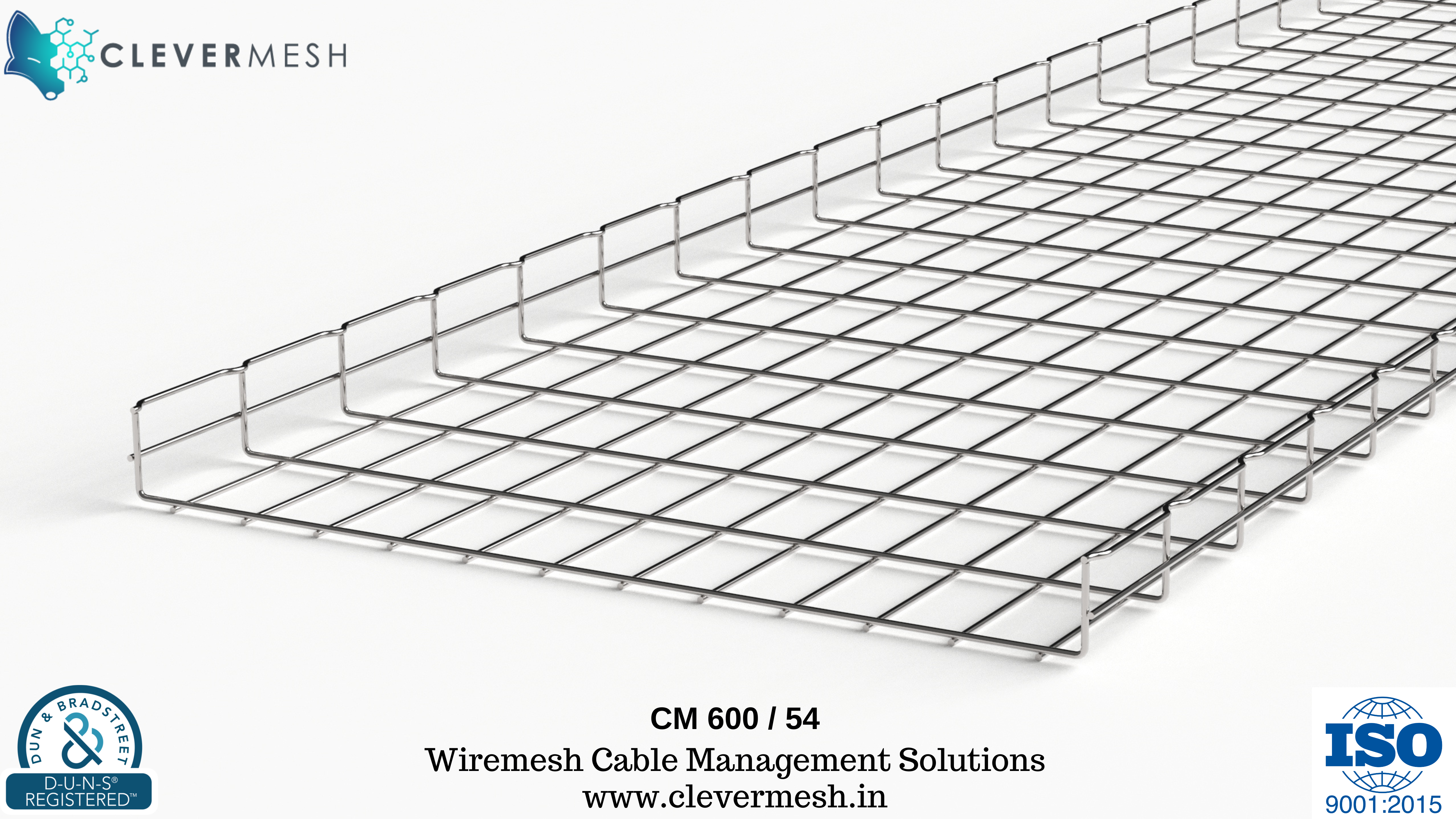 Ss304 Wiremesh Cable Trays - Stainless Steel Electropolished, 4/5/6mm Thickness, Standard Length 2.5/3m, Silver Finish | Durable Wire Mesh Design