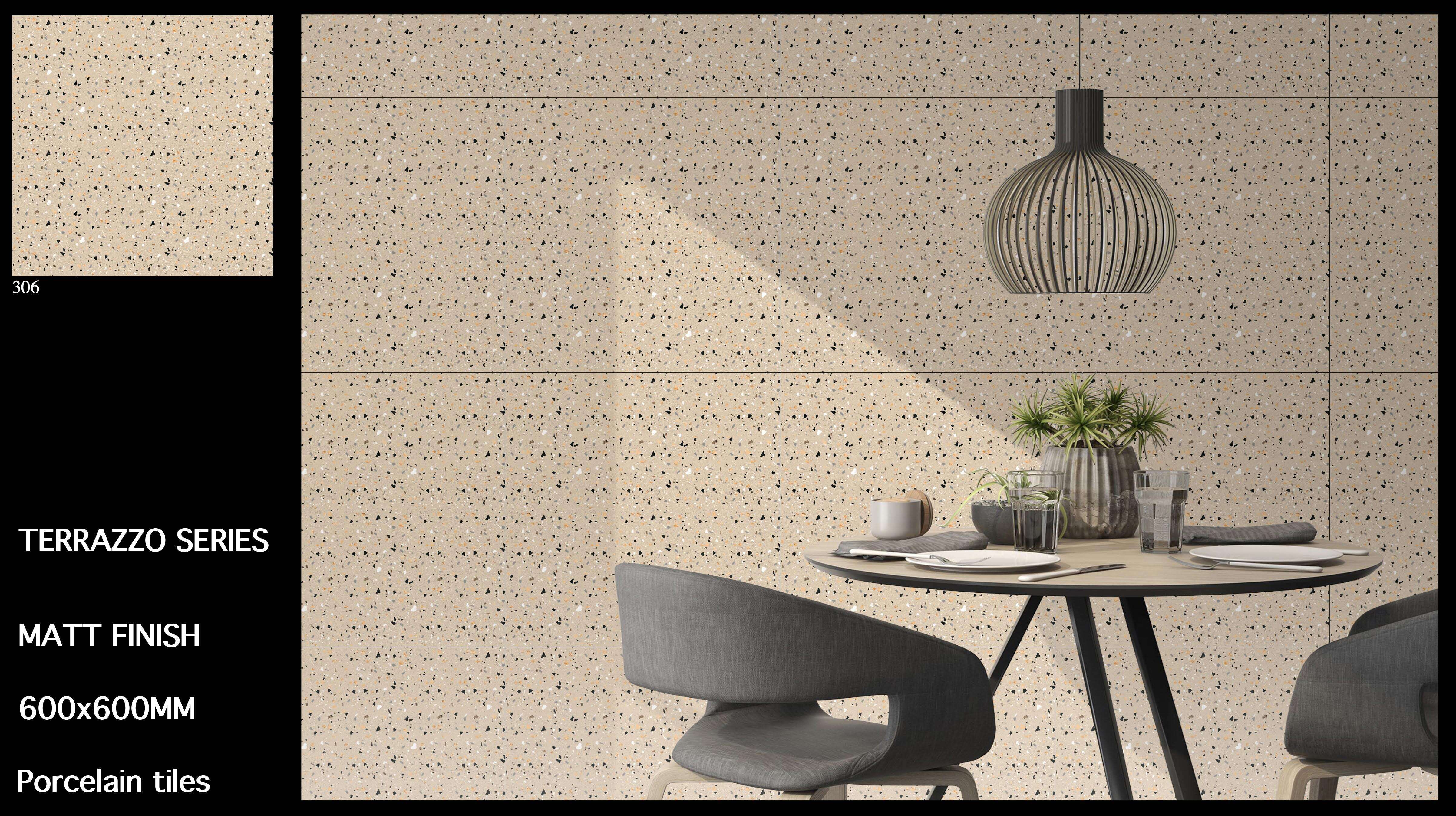2x2 Terrazzo Series Porcelain Tiles