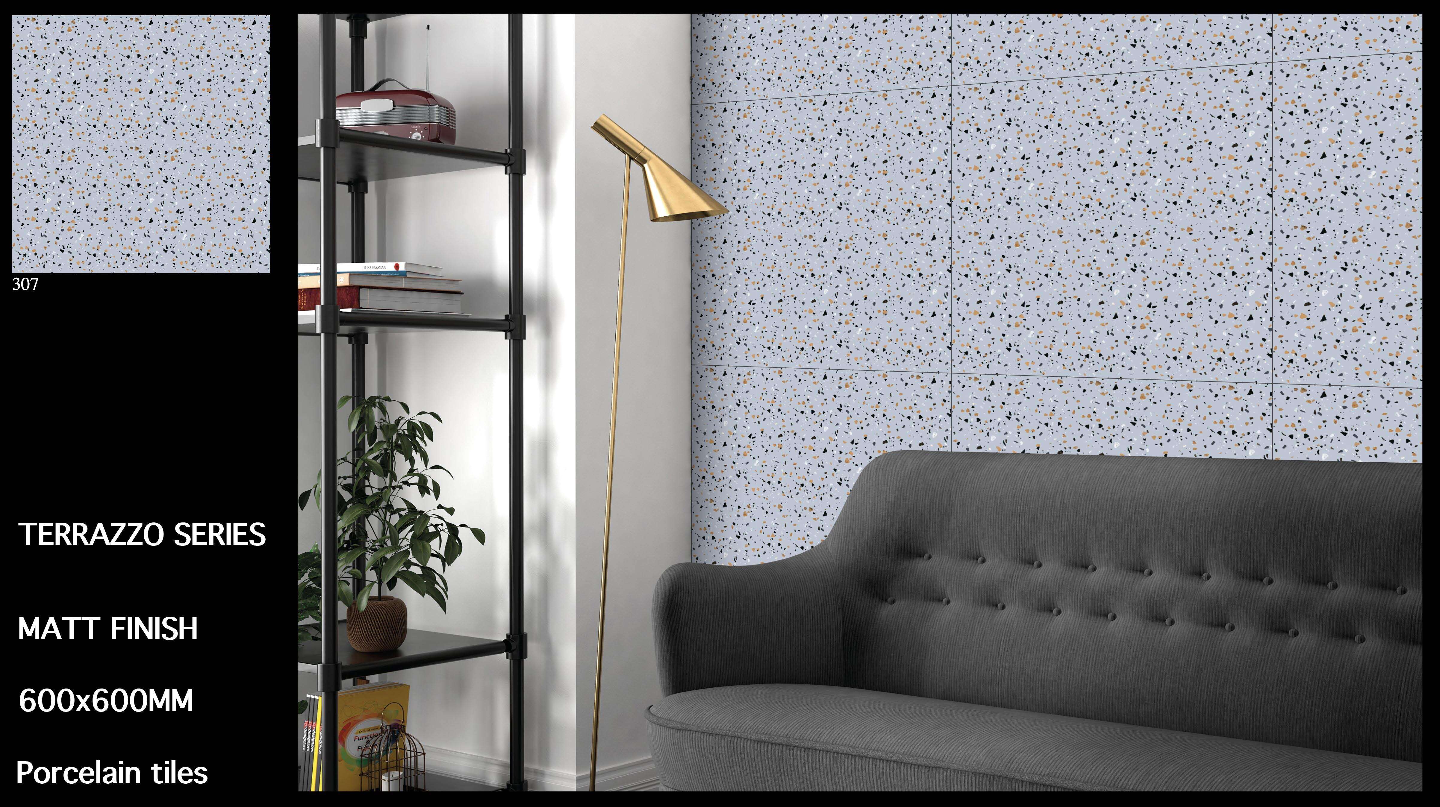 2x2 Terrazzo Series Porcelain Tiles
