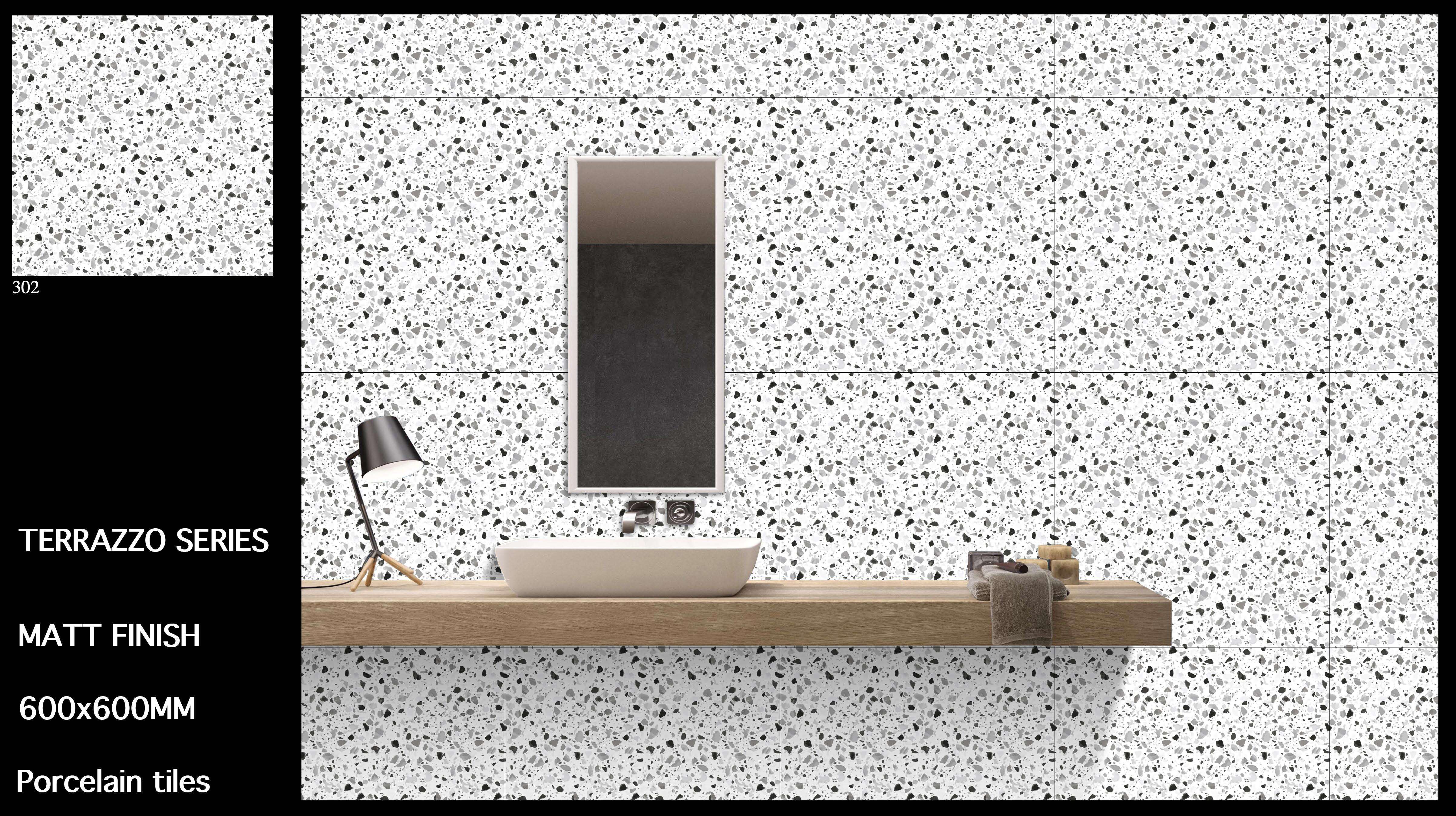 2x2 Terrazzo Series Porcelain Tiles