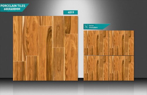 60x60 सेमी लकड़ी के चीनी मिट्टी के टाइल्स