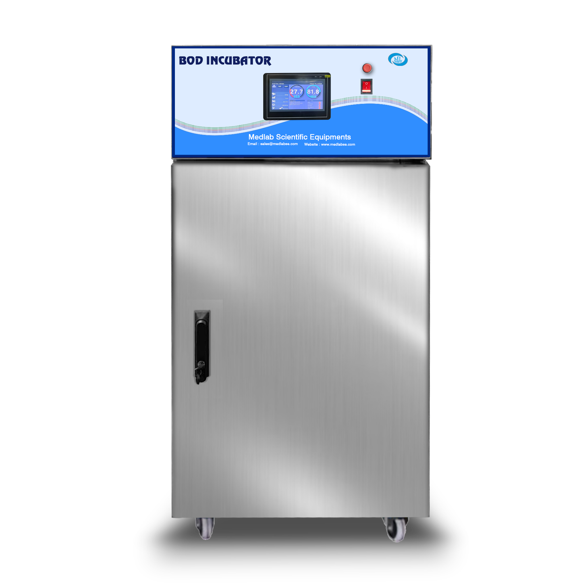 Bod Incubator Equipment Materials: Metal