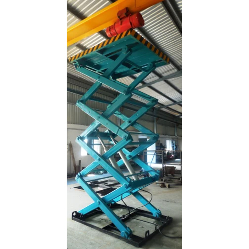 Commercial Merrit Hydraulic Scissor Lift Table - Load Capacity: 5 - 10 Tons Tonne