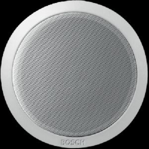Bosch Lbd0606-10 6W Metal Grille Ceiling Speaker - Color: White (Ral 9010)