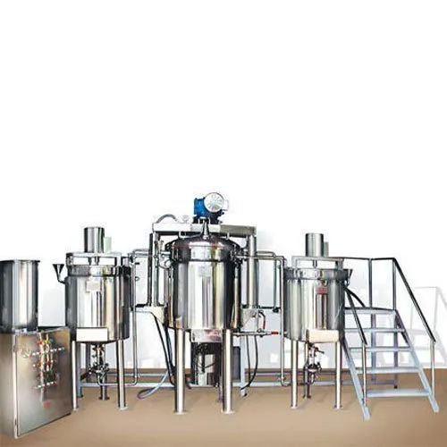 Semi Automatic Ointment Manufacturing Plant