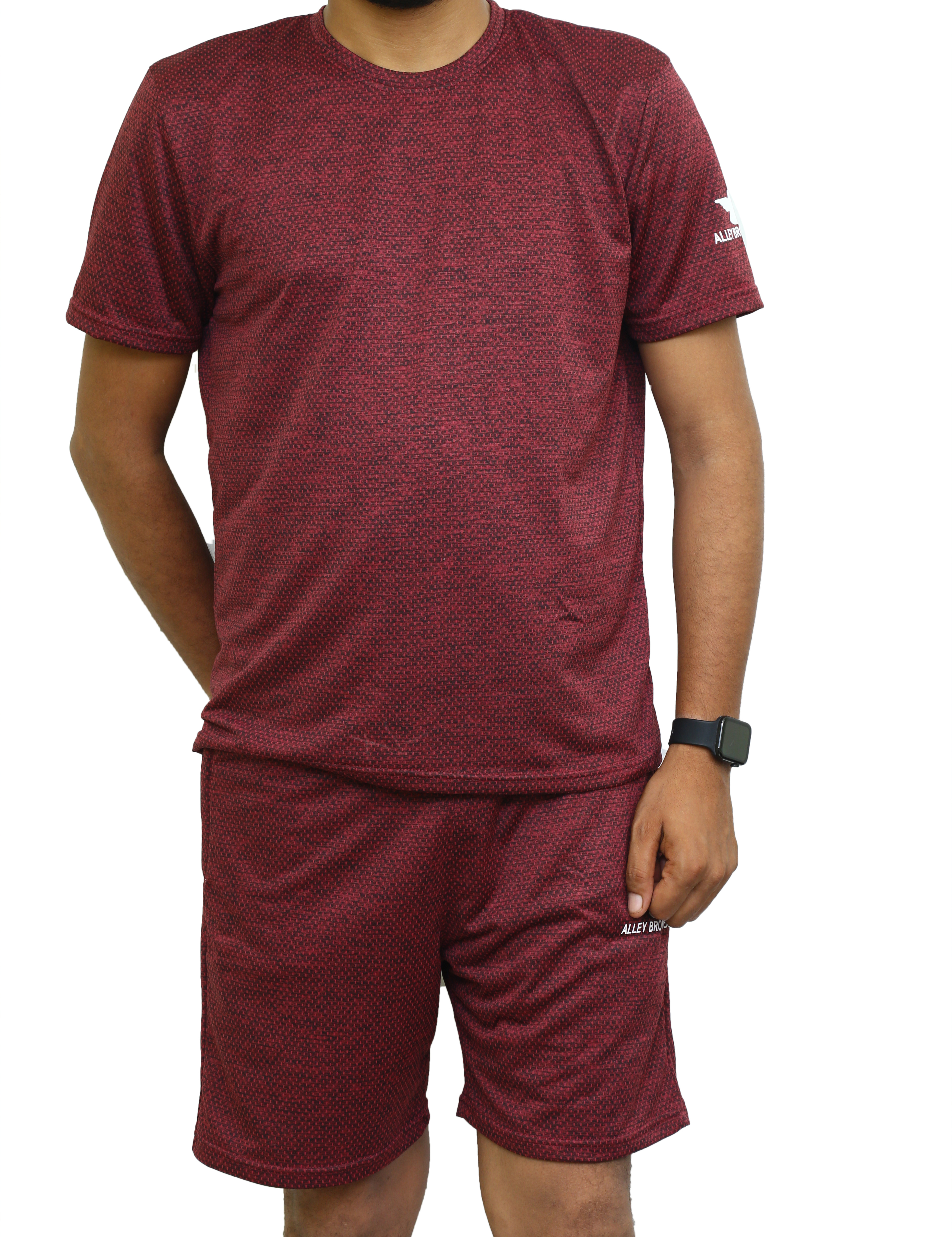 Round Neck Relaxed Cotton Short Sleeves T-shirt - 100% Cotton, Sizes S, M, Xl, Xxl, Color: Black | Washable, Classic Style For Casual Wear