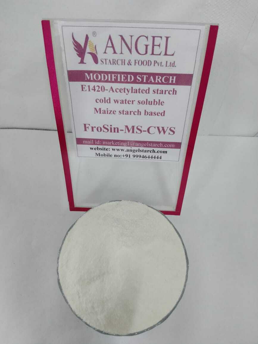 Modified Starch E1420 Acetylated Cold Water Soluble Maize Starch