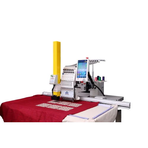 Hsw Laser Cutting With Embroidery Machine - Color: White