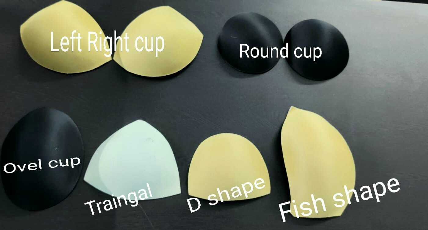 Bra Cups - Premium Foam Padding, Adjustable Supportive Design For Maximum Comfort