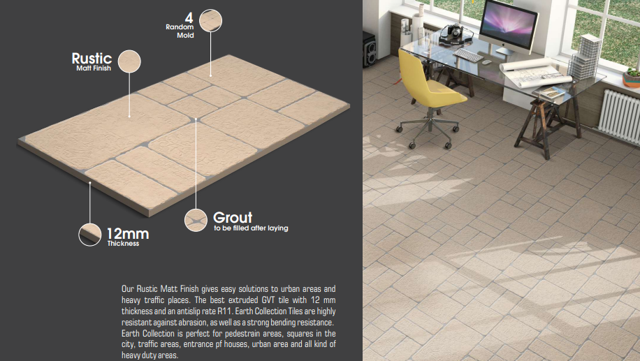 Designer Floor Tiles - 300x600 Mm | Multi-color Options Versatile And Elegant Aesthetic