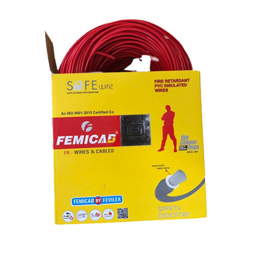 0.5 Sqmm Femicab Multistand Red Wire Application: Industrial