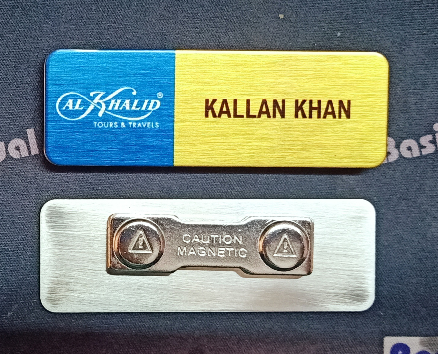 Multicolour S.s. Name Badge