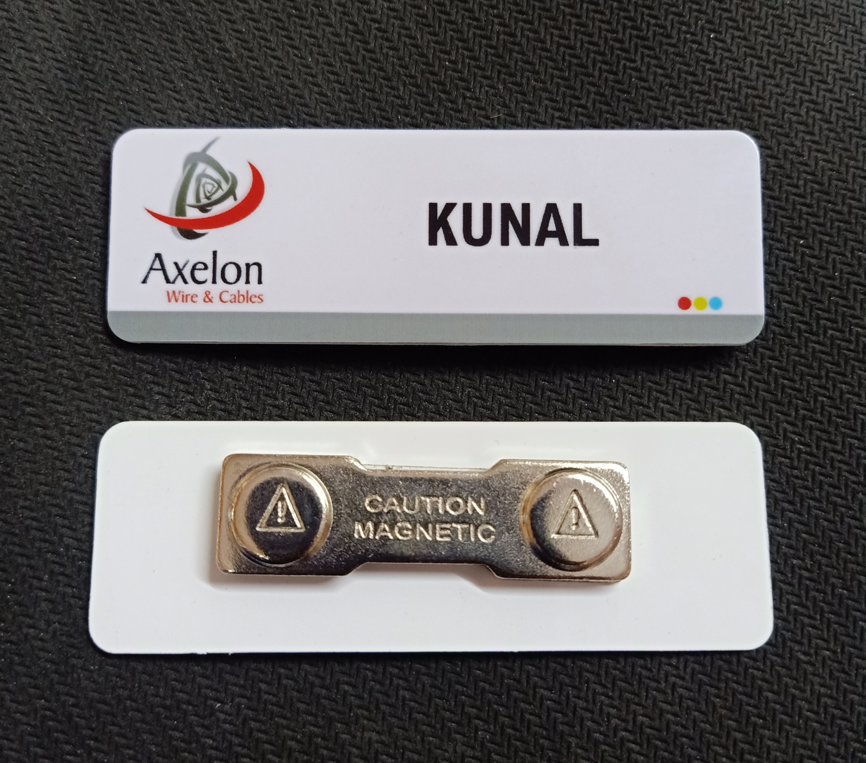 Pvc Name Badges - Multi-color, 1x3 Inch, Rectangle/oval, Constructed From High-grade Pvc & Metal, Designed For Events, Offices, And Seminars