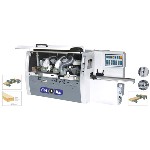 White Four Side Moulder