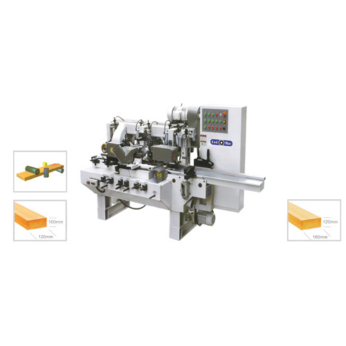 White Four Side Moulder Machine