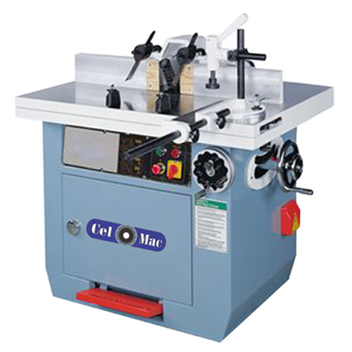 Spindle Moulder - 10HP Power, 1220x330mm Table Size | Semi-Automatic, White & Blue Finish, 3000-10000 RPM Spindle Speed