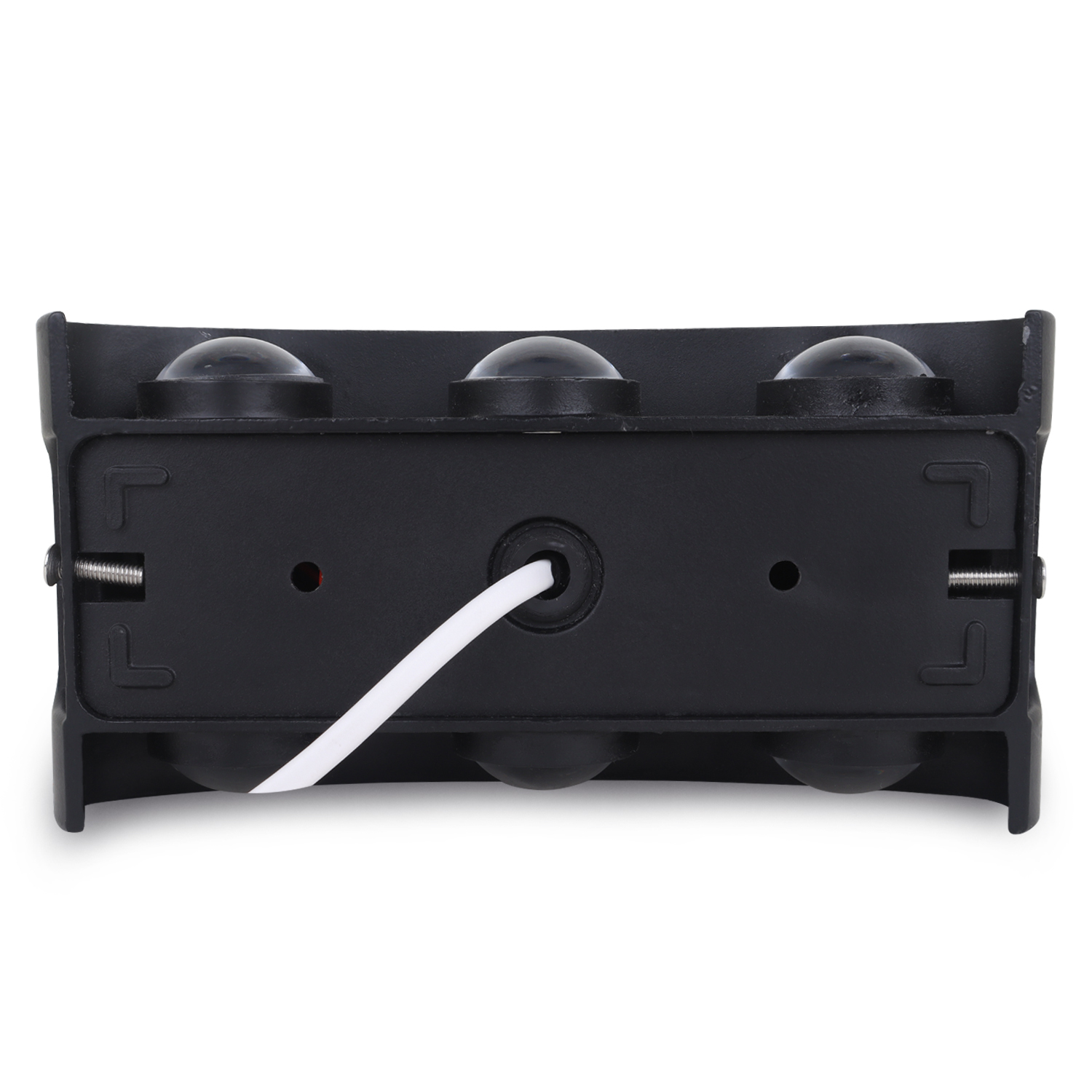 6 Way Light - Pc & Aluminium Body, Black Color | Cool Light For Commercial & Industrial Use, 1-year Warranty