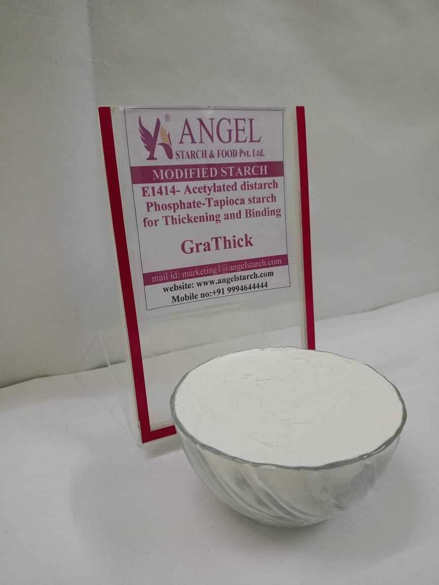 Thickening Agent For Instant Gravy Preparation - Tapioca Starch Powder, White Color, No Preservatives, No Msg