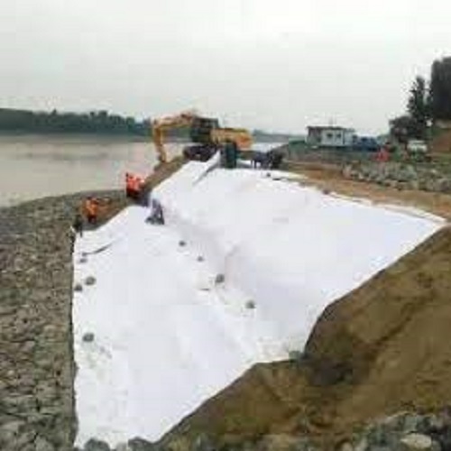 Geotextile - Eco-friendly Non-woven Fabric, Lightweight And Quick Drying For Superior Slope Stabilization And Erosion Control