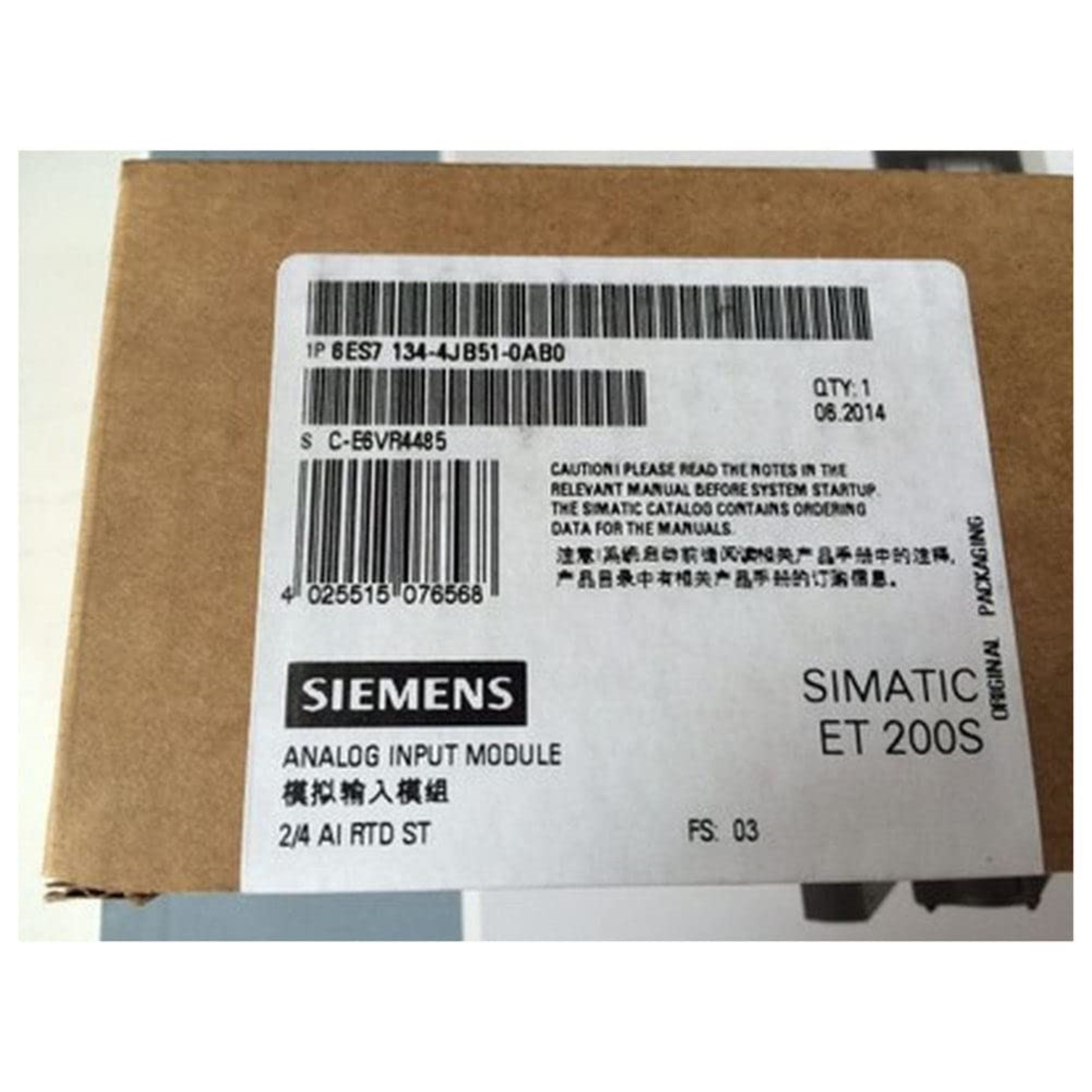 6es7-134-4jb51-0ab0-siemens Programmable Logic Controller