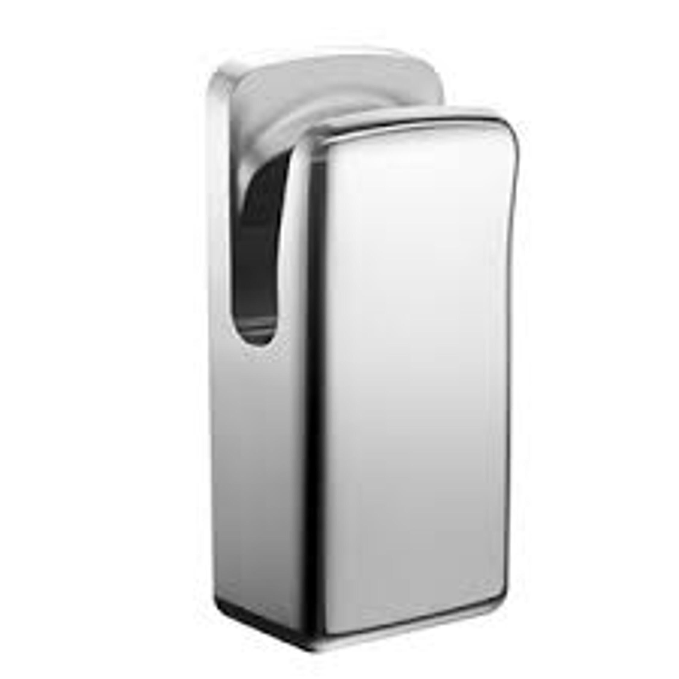 Mini Jet Twin Blower Hand Dryer - Abs, L 394 X W 234 X D 100mm, White | 1000w, 12 Sec Drying Time, Water Splash Proof, Sensor Enabled