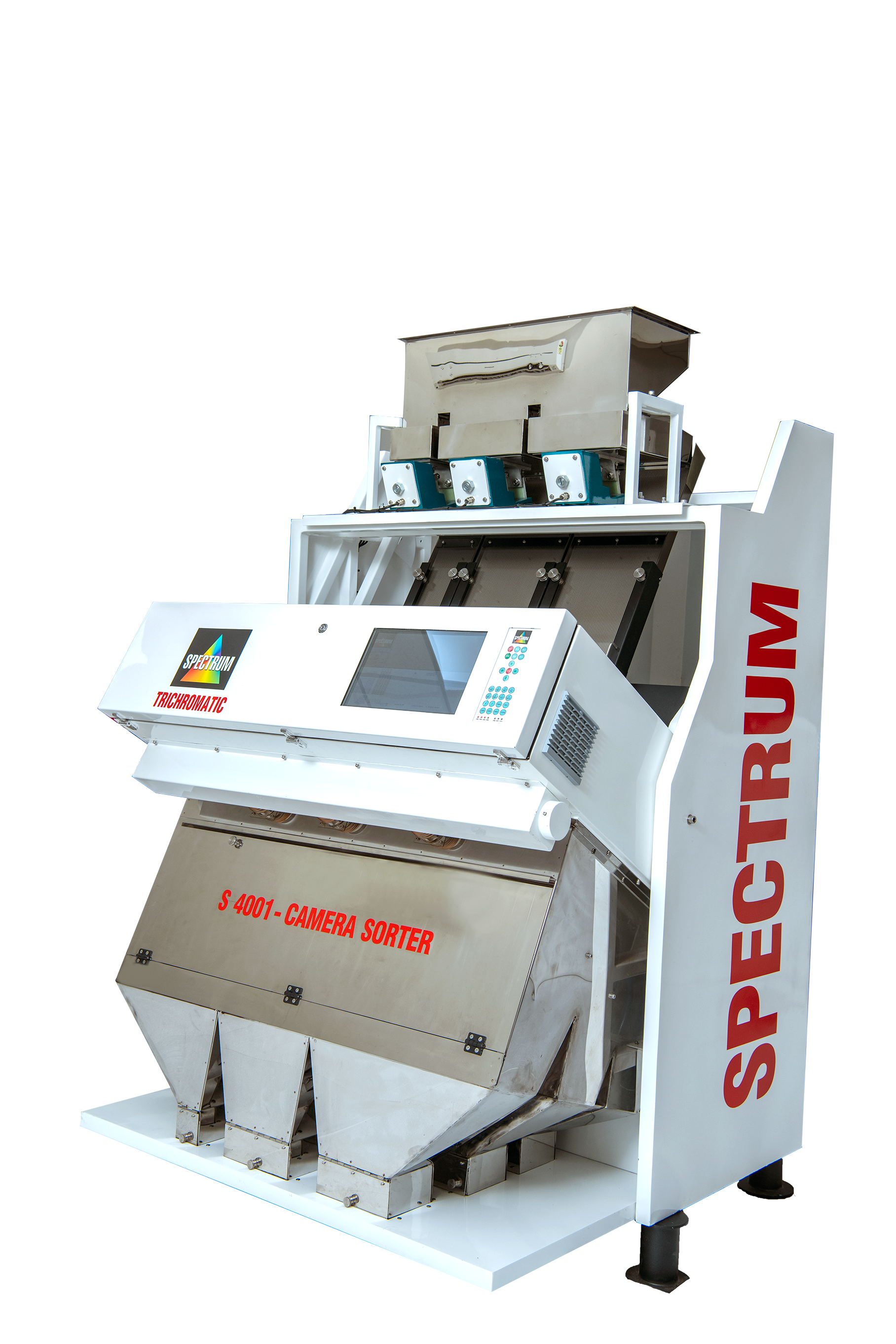White S-4001 Maxima Rice Color Sorter