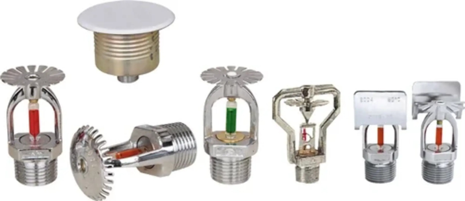 Pendent Type Sprinkler - Mild Steel, Silver Finish | Ul Listed, Fm Approved, Thermosensitive Glass Bulb, Ideal For Industrial And Commercial Use