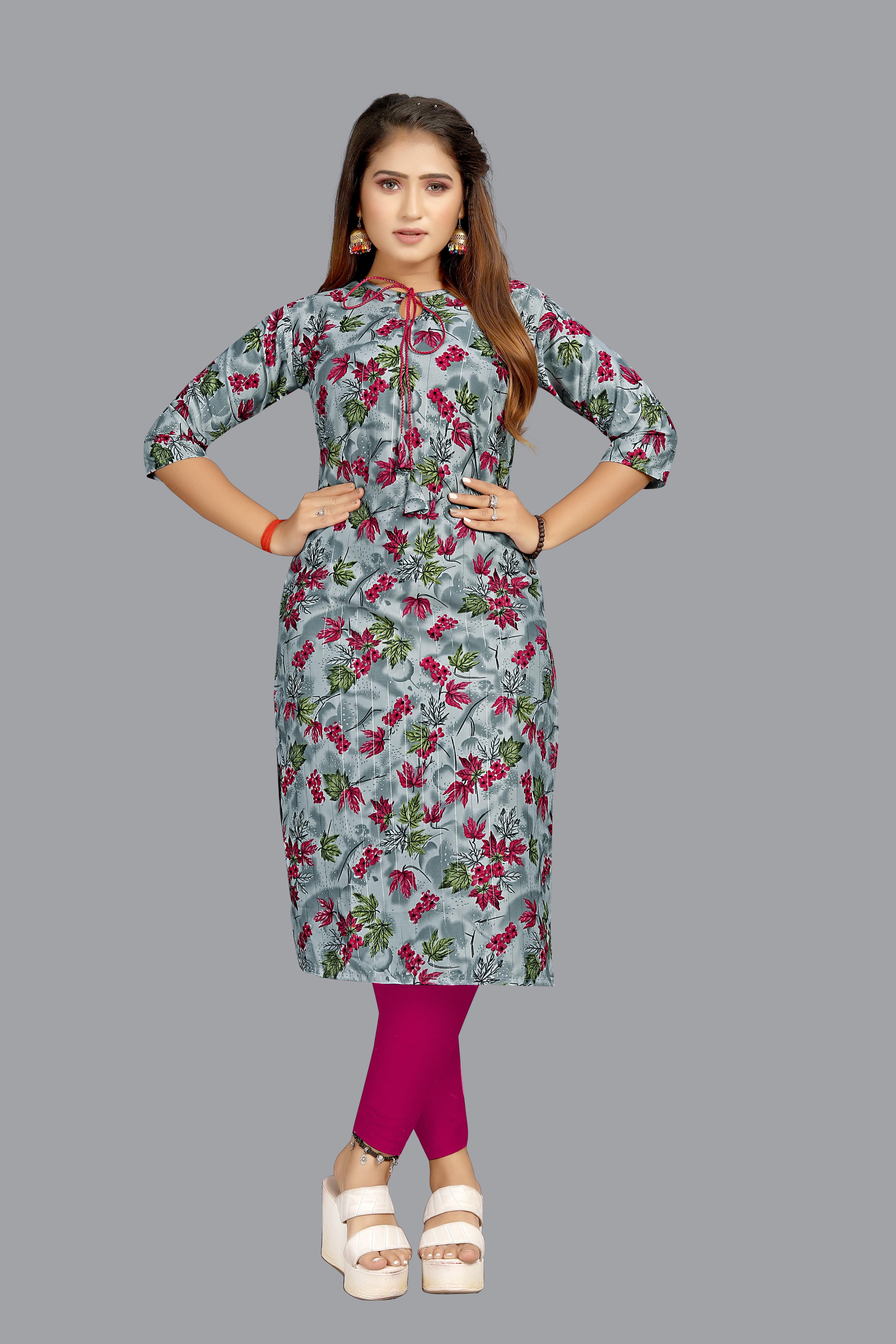 Ladies Crepe Kurti