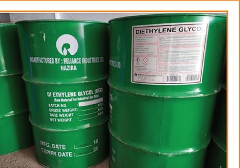 Di Ethylene Glycol - Boiling Point: 244 To 245 A C (471 To 473 A F; 517 To 518 K)